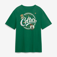 Boston Celtics St. Patrick's Day Celtic City T-Shirt Kelly Green