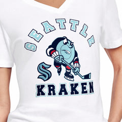 NHL Seattle Kraken Starter Women's Tough Puck T-Shirt - White
