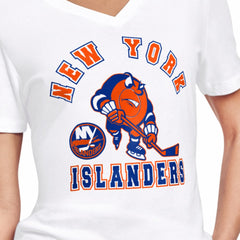 NHL New York Islanders Starter Women's Tough Puck T-Shirt - White