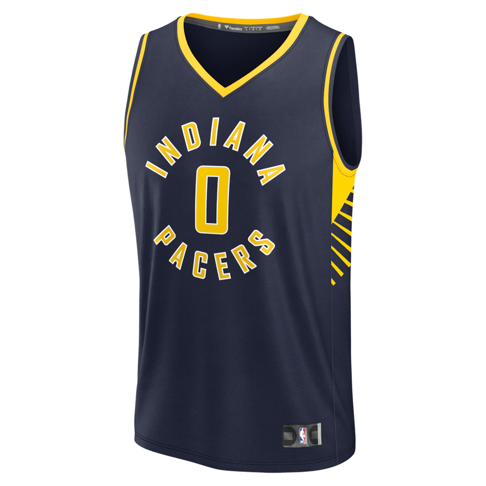 NBA Tyrese Haliburton Indiana Pacers Fanatics Youth Fast Break Replica Player Jersey - Navy