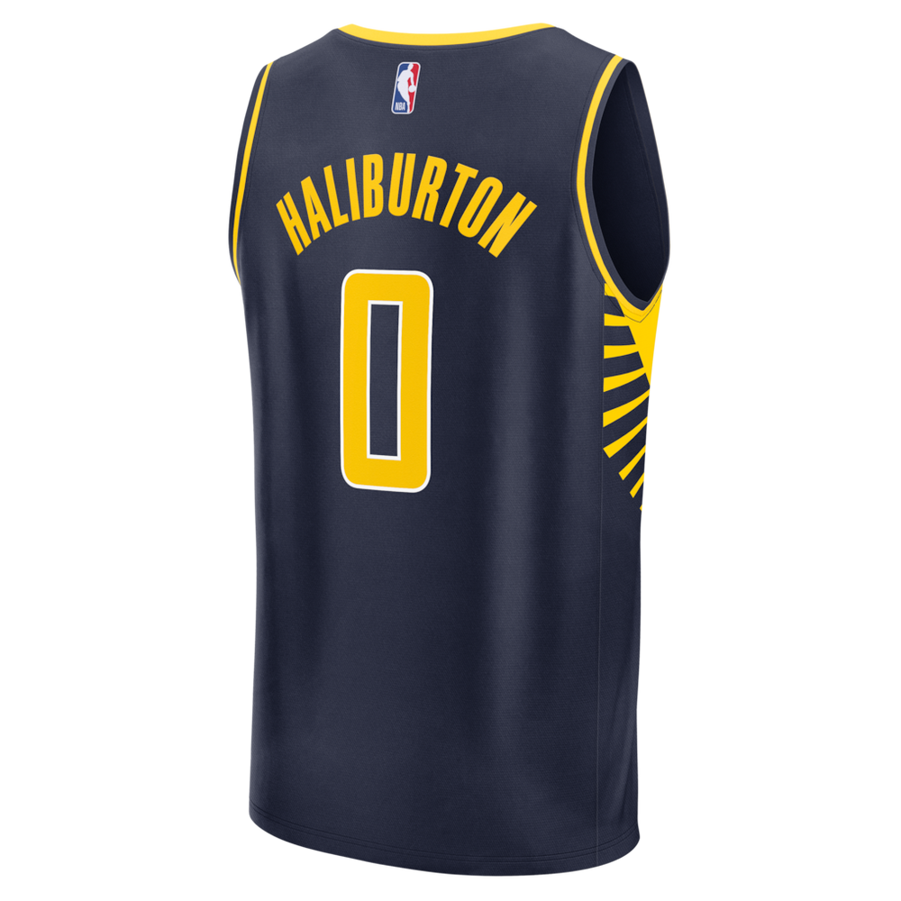 NBA Tyrese Haliburton Indiana Pacers Fanatics Youth Fast Break Replica Player Jersey - Navy