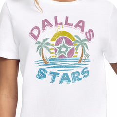 NHL Dallas Stars Starter Women's Tonal Beach T-Shirt - White