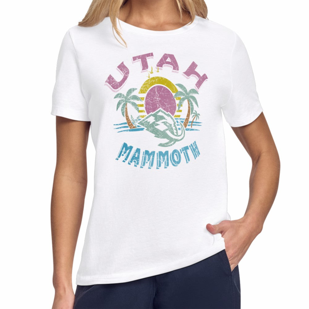 NHL Utah Mammoth Starter Women's Tonal Beach T-Shirt - White