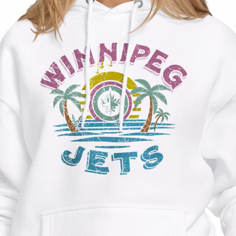 NHL Winnipeg Jets Starter Women's Tonal Beach Hoodie - White