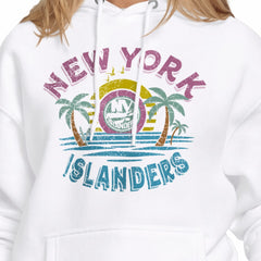 NHL New York Islanders Starter Women's Tonal Beach Hoodie - White