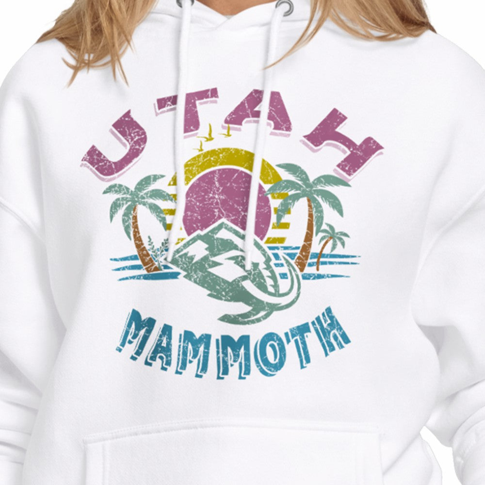 NHL Utah Mammoth Starter Women's Tonal Beach Hoodie - White