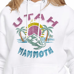 NHL Utah Mammoth Starter Women's Tonal Beach Hoodie - White