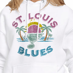 NHL St. Louis Blues Starter Women's Tonal Beach Hoodie - White