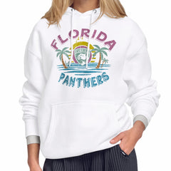 NHL Florida Panthers Starter Women's Tonal Beach Hoodie - White