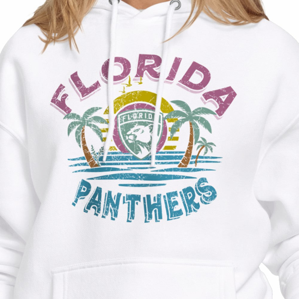 NHL Florida Panthers Starter Women's Tonal Beach Hoodie - White