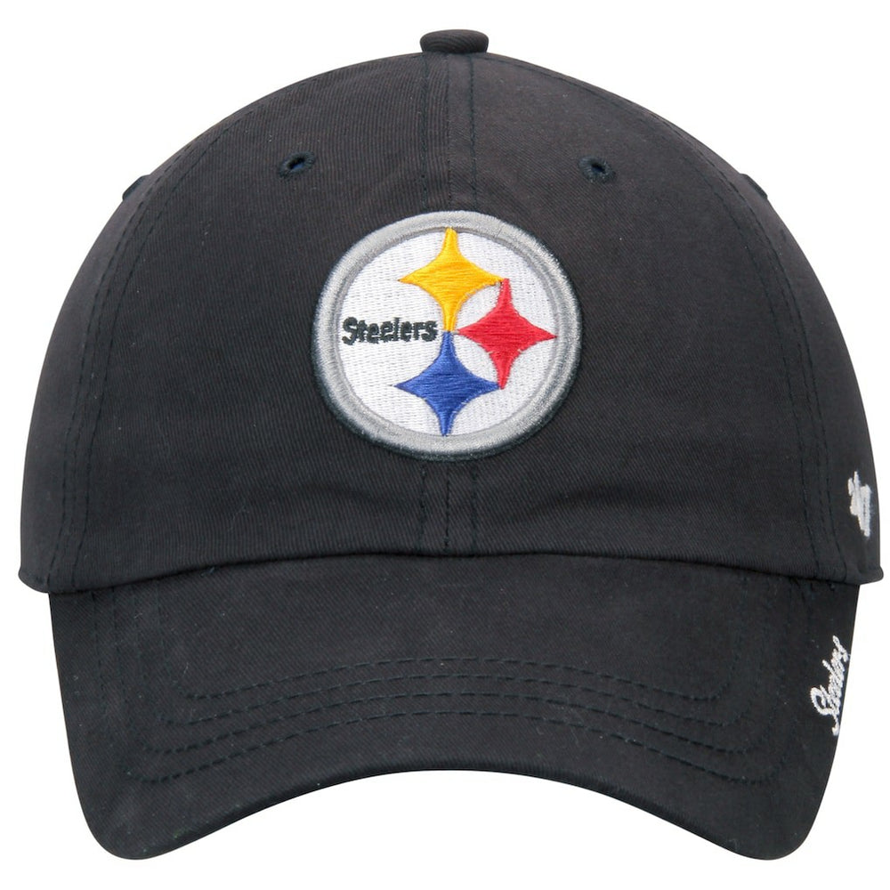 Pittsburgh Steelers '47 Women's Miata Clean Up Adjustable Hat Black