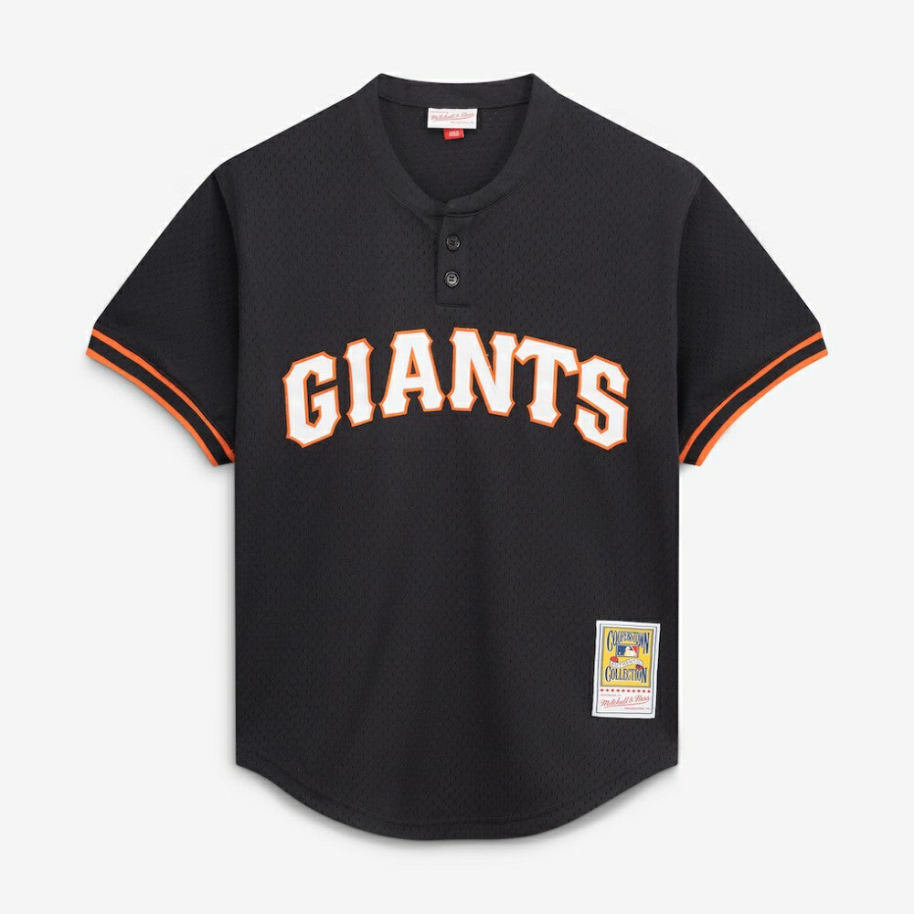 Matt Williams San Francisco Giants Mitchell & Ness Authentic Batting Practice Jersey - Black Jerseys