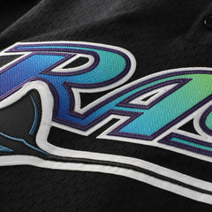 Wade Boggs Tampa Bay Rays Mitchell & Ness Authentic Batting Practice Jersey - Black Jerseys