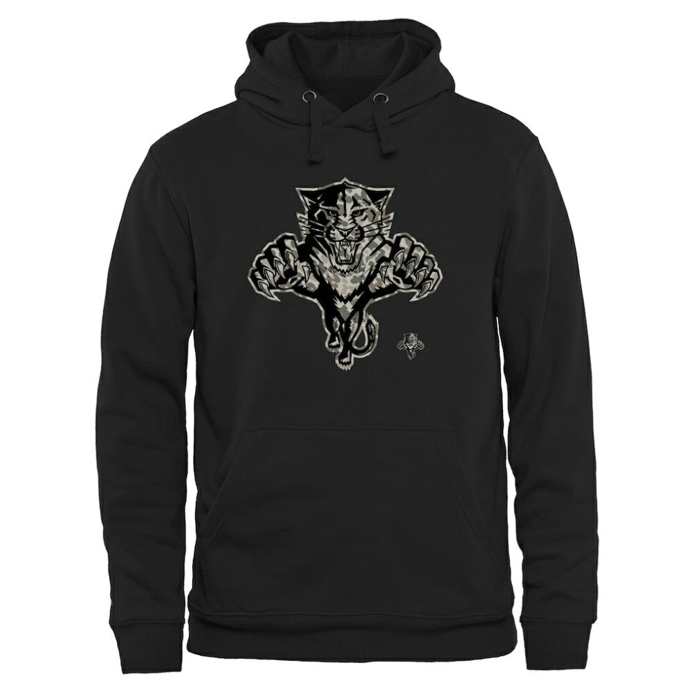NHL Florida Panthers Rink Warrior Pullover Hoodie - Black
