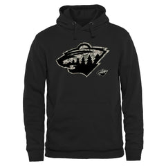 NHL Minnesota Wild Rink Warrior Pullover Hoodie - Black