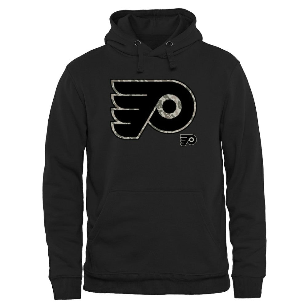 NHL Philadelphia Flyers Rink Warrior Pullover Hoodie - Black