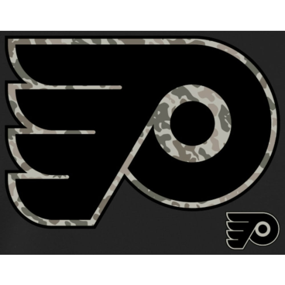 NHL Philadelphia Flyers Rink Warrior Pullover Hoodie - Black