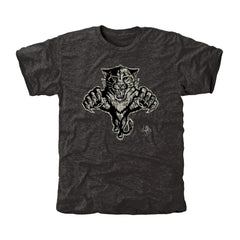 NHL Men's Florida Panthers Black Rink Warrior Tri-Blend T-Shirt