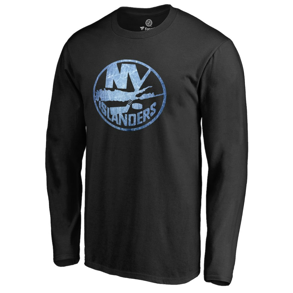 NHL New York Islanders Pond Hockey Long Sleeve T-Shirt - Black