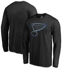 NHL St. Louis Blues Pond Hockey Long Sleeve T-Shirt - Black