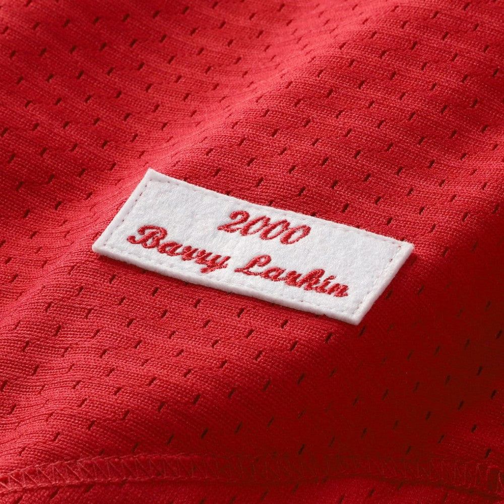 Barry Larkin Cincinnati Reds Mitchell & Ness Throwback Cooperstown Mesh Batting Practice Jersey - Red Jerseys