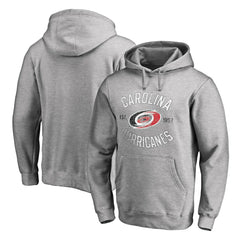 NHL Carolina Hurricanes Heritage Pullover Hoodie - Ash