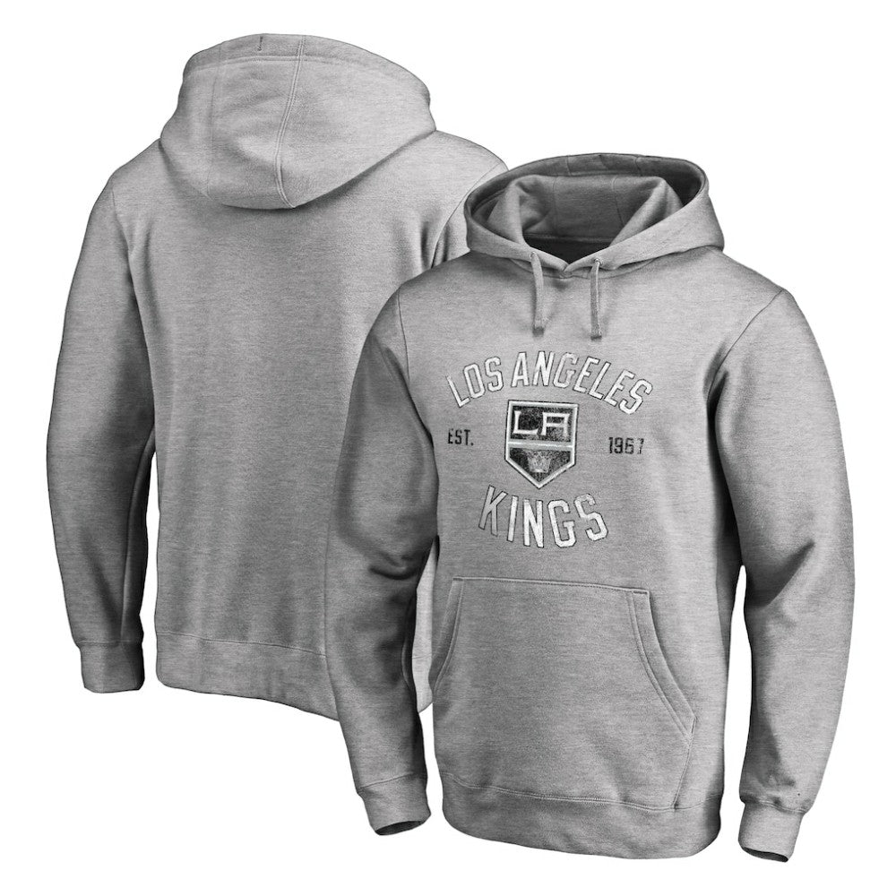 NHL Los Angeles Kings Heritage Pullover Hoodie - Ash