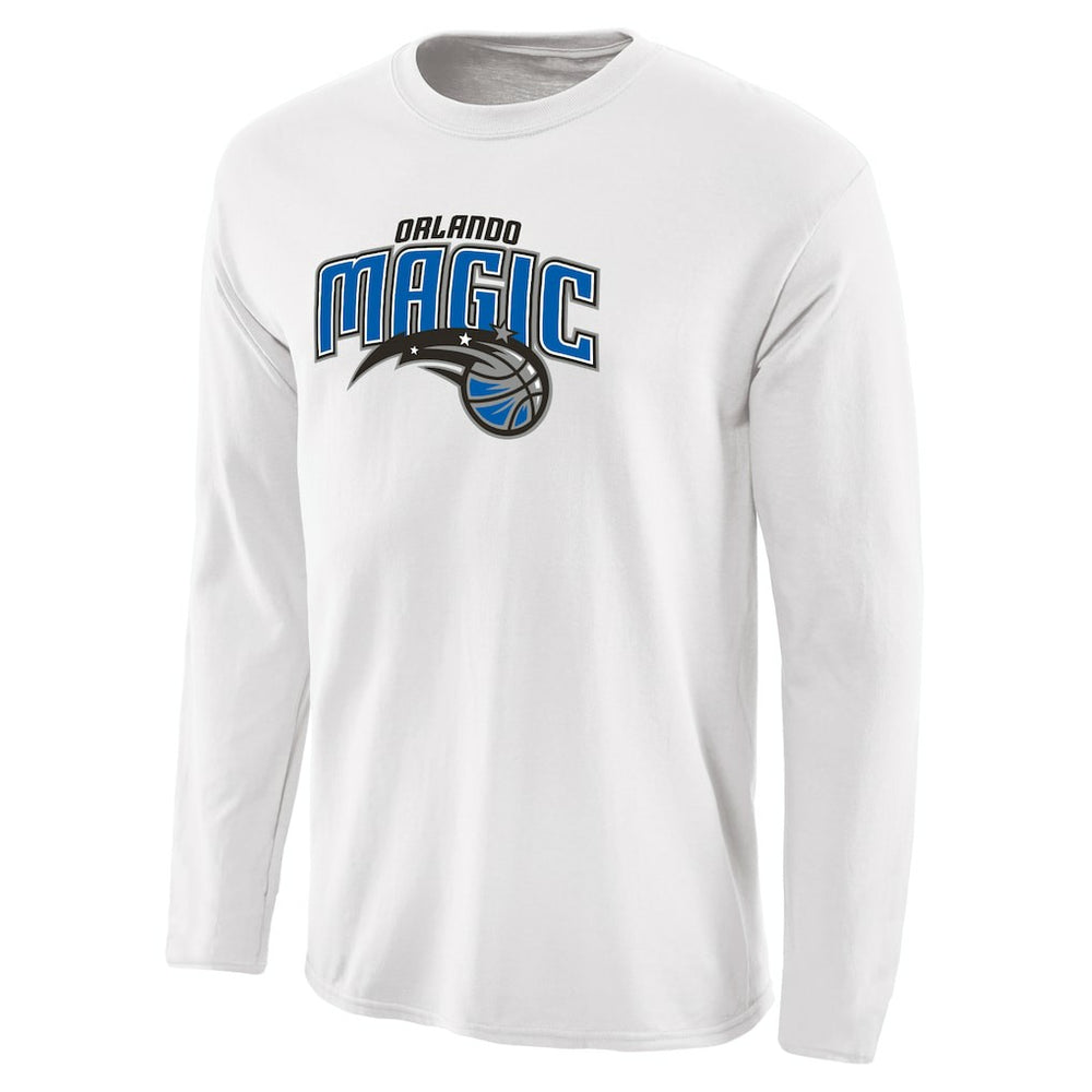 Orlando Magic Primary Logo Long Sleeve T-Shirt White