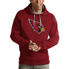 Arizona Cardinals Antigua Victory Pullover Hoodie Cardinal