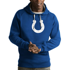 Indianapolis Colts Antigua Victory Pullover Hoodie Royal