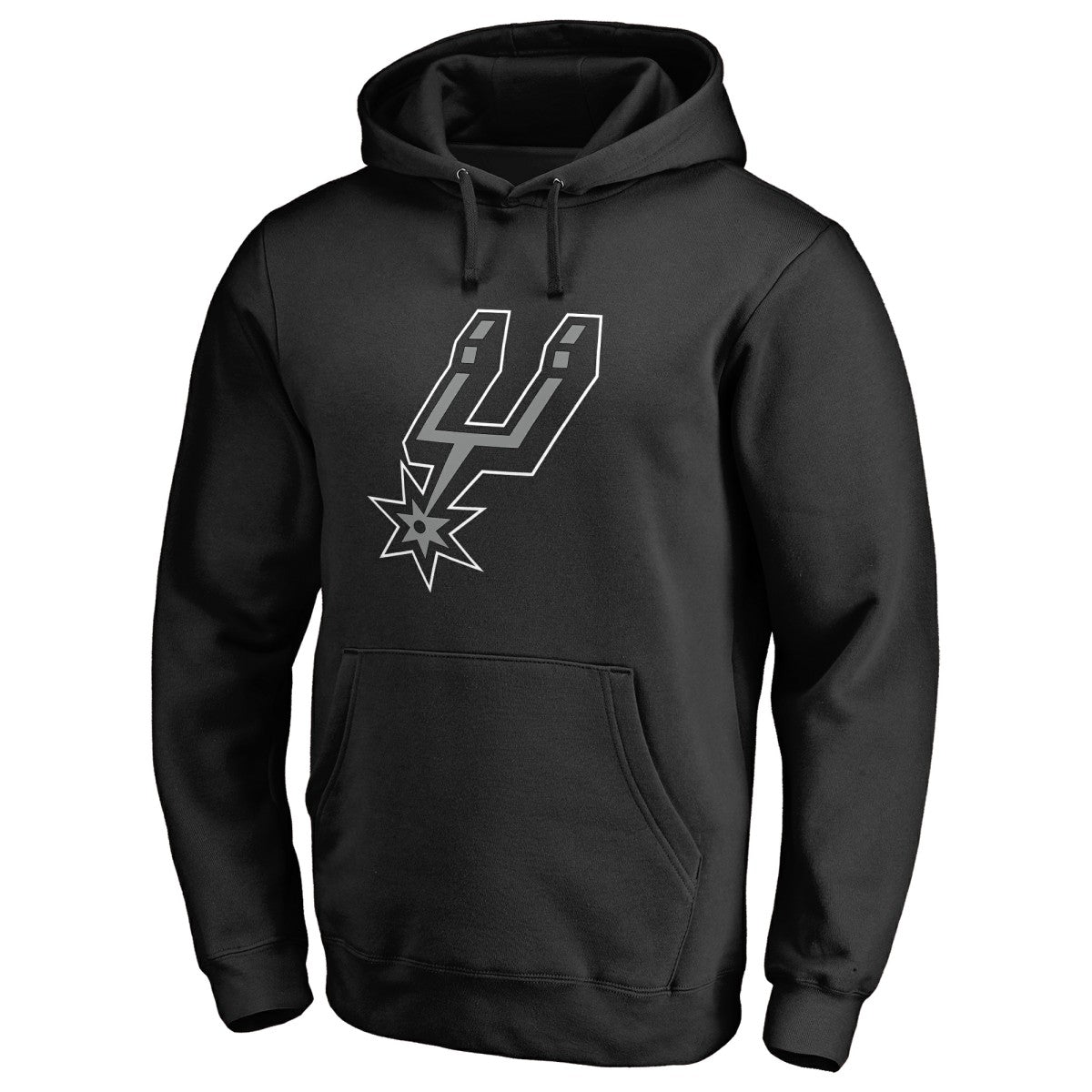 San Antonio Spurs #1 Dad Pullover Hoodie Black