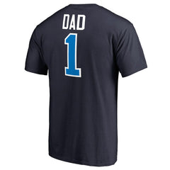 Oklahoma City Thunder #1 Dad T-Shirt Navy