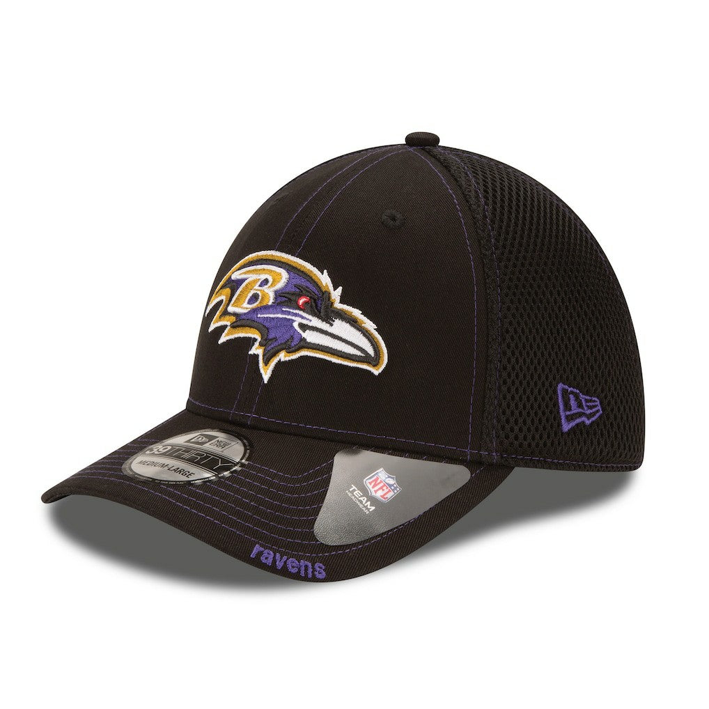 Baltimore Ravens New Era Neo 39THIRTY Flex Hat Black
