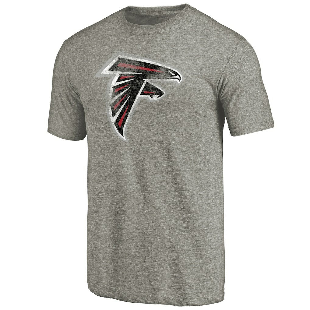 Atlanta Falcons Distressed Team T-Shirt Ash