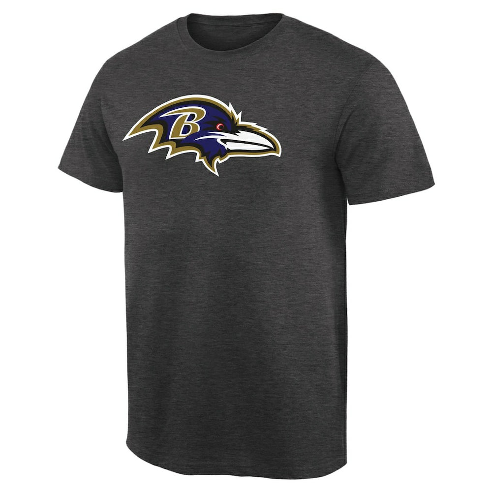 Baltimore Ravens Rally Logo T-Shirt Heathered Gray