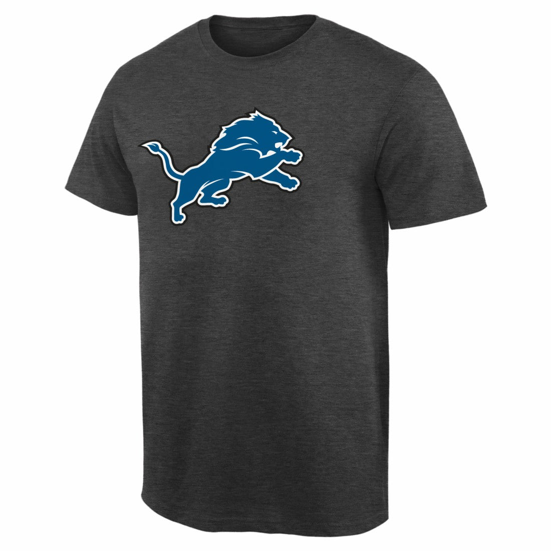 Detroit Lions Rally Logo T-Shirt Heathered Gray