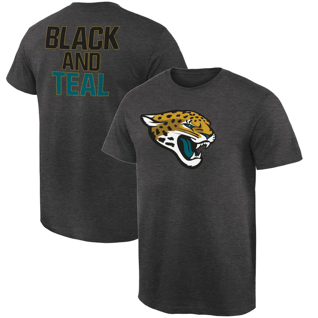 Jacksonville Jaguars Rally Logo T-Shirt Heathered Gray