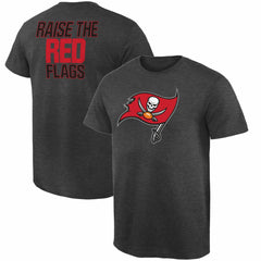 Tampa Bay Buccaneers Rally Logo T-Shirt Heathered Gray