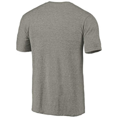 NHL Colorado Avalanche Distressed Team Logo Tri-Blend T-Shirt - Ash