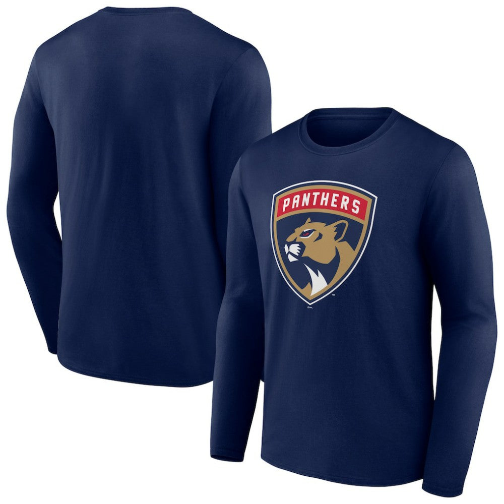 NHL Florida Panthers New Logo Long Sleeve T-Shirt - Navy