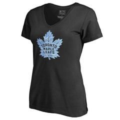 NHL Toronto Maple Leafs Women's Pond Hockey T-Shirt - Black