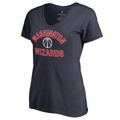Washington Wizards Women's Overtime V-Neck T-Shirt Navy