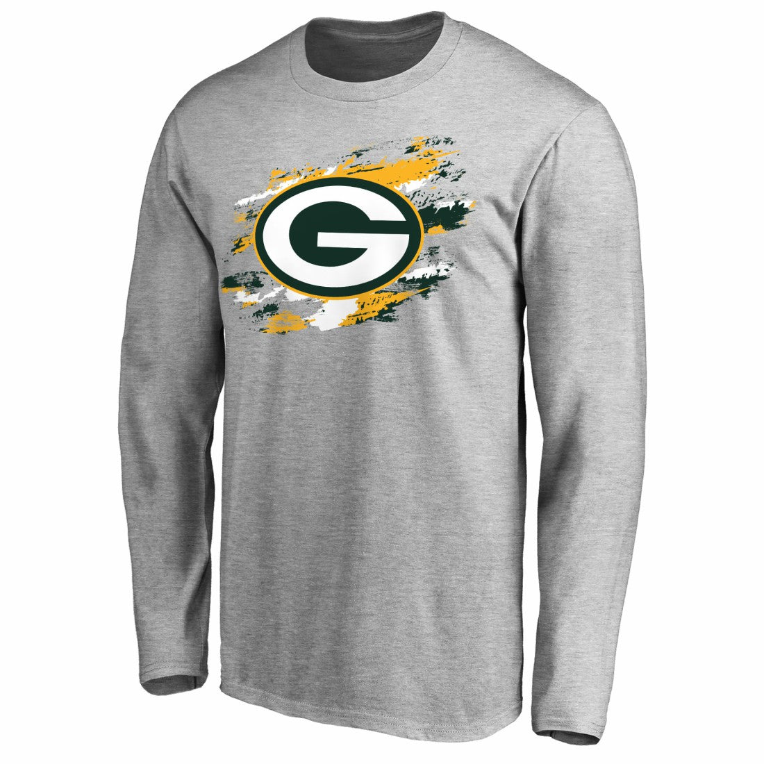 Green Bay Packers True Colors Long Sleeve T-Shirt Ash