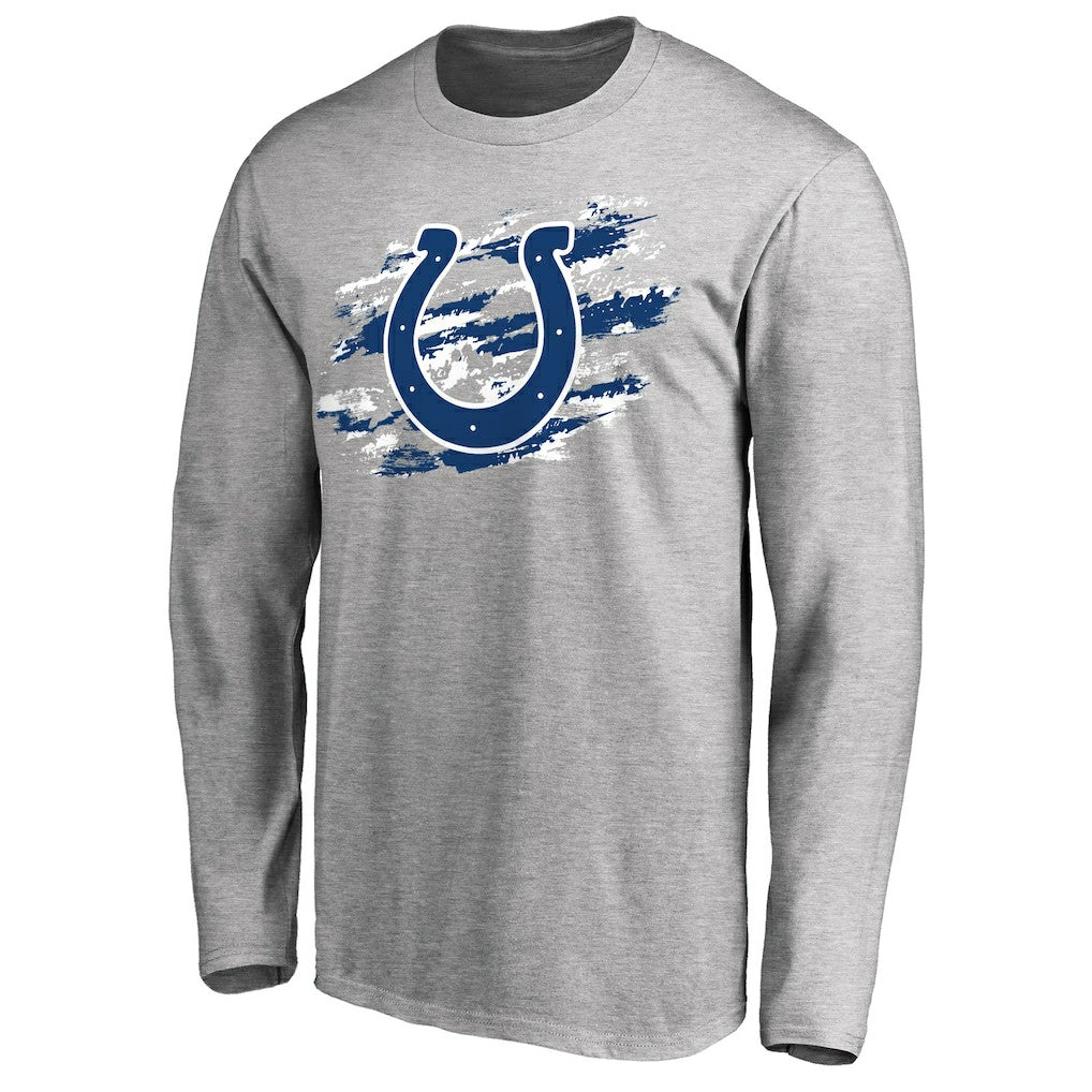 Indianapolis Colts True Colors Long Sleeve T-Shirt Ash