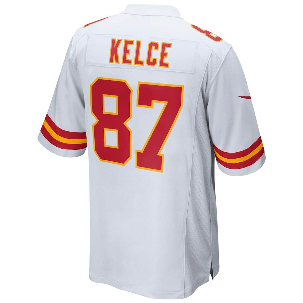 Travis Kelce Kansas City Chiefs Youth Game Jersey White