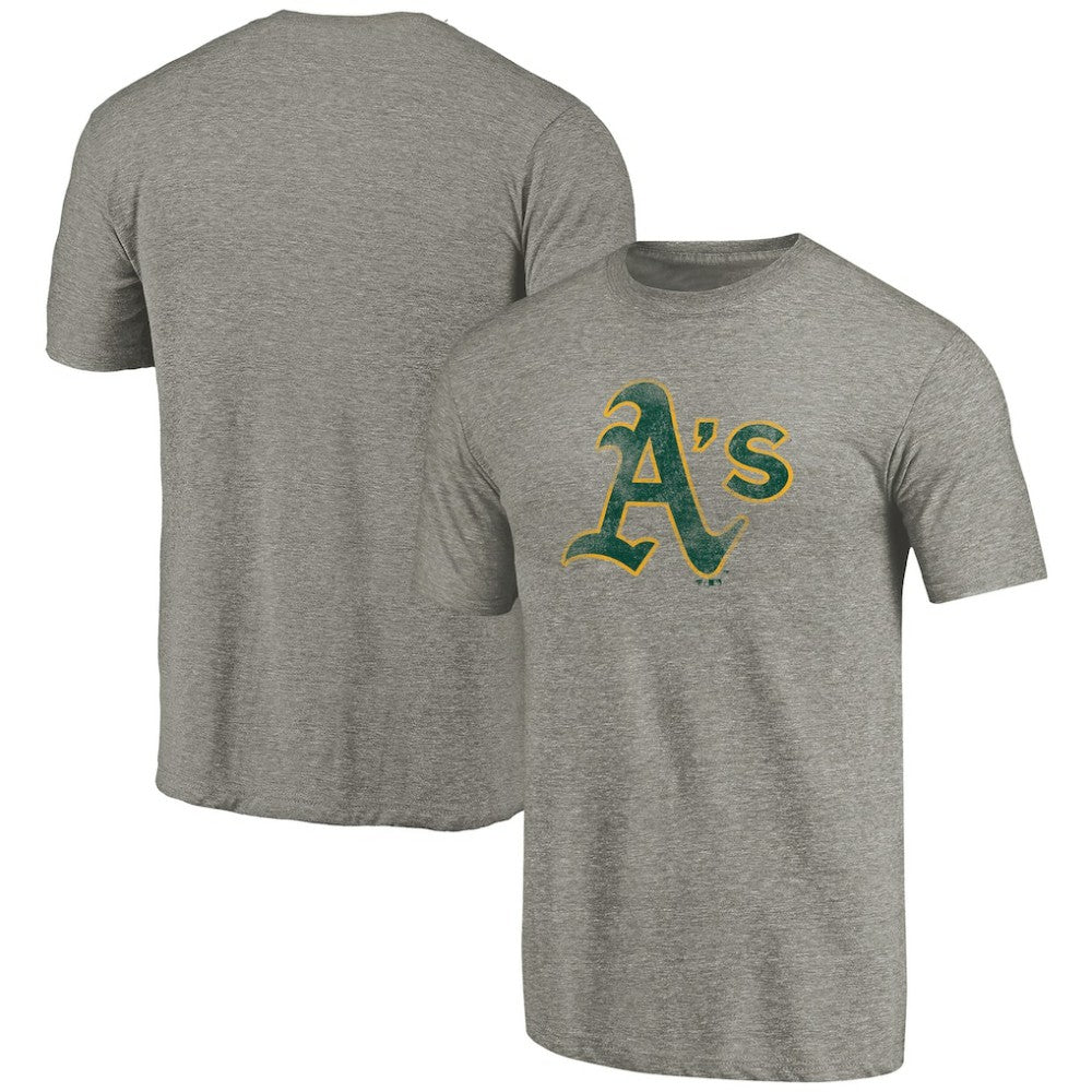 Athletics Distressed Team Tri-Blend T-Shirt - Ash T-shirts