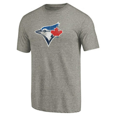 Toronto Blue Jays Distressed Team Tri-Blend T-Shirt - Ash T-shirts