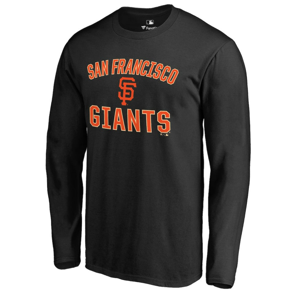 San Francisco Giants Victory Arch Long Sleeve T-Shirt - Black T-shirts