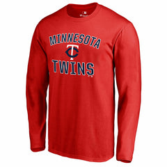 Minnesota Twins Victory Arch Long Sleeve T-Shirt - Red T-shirts