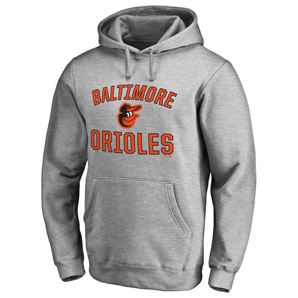 Baltimore Orioles Victory Arch Pullover Hoodie - Ash Hoodies